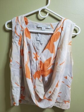 Diane Von Fustenberg Rine Swedish Meadow Tango Size 4 Top (***)